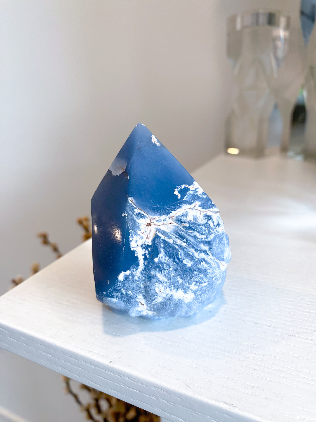 Angelite Top Polish Point #6