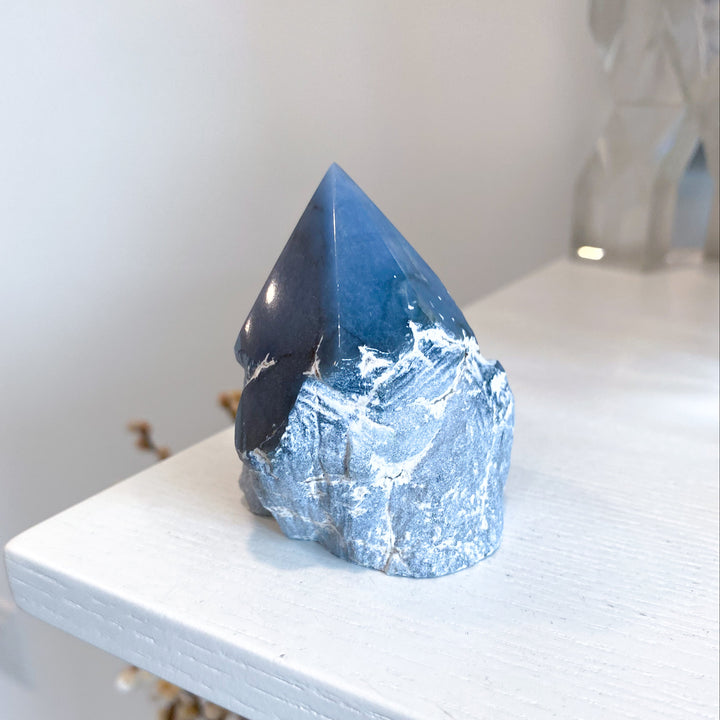 Angelite Top Polish Point #7