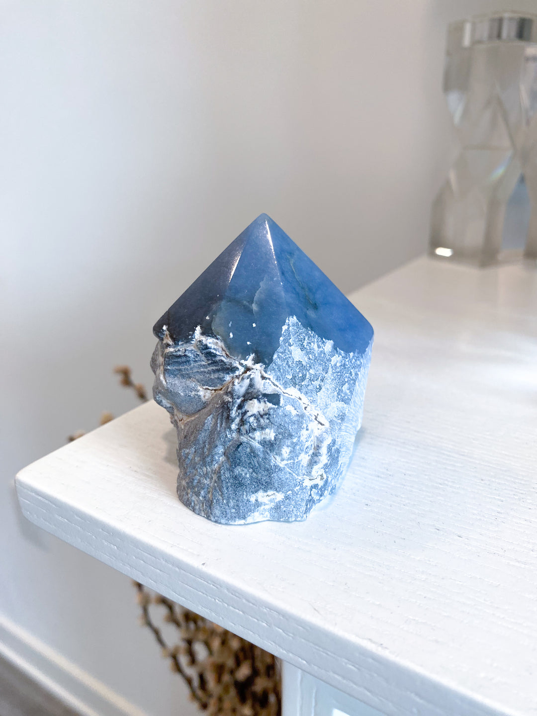 Angelite Top Polish Point #7