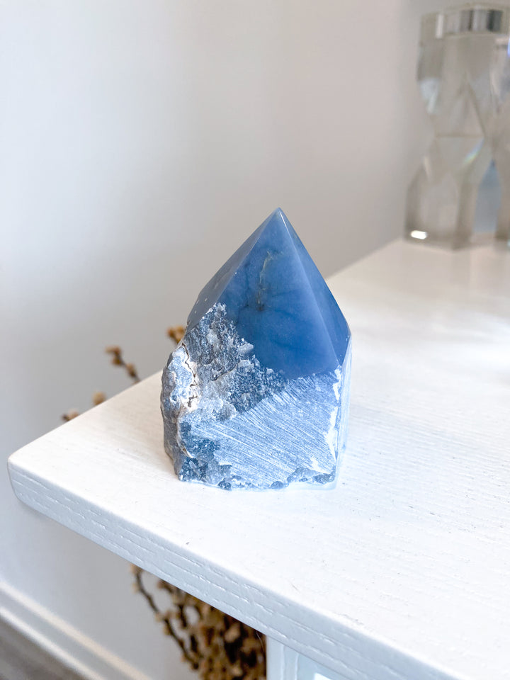 Angelite Top Polish Point #7