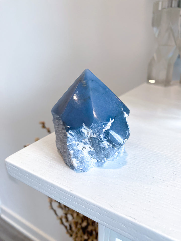 Angelite Top Polish Point #7