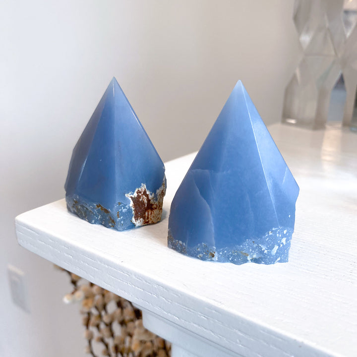 Angelite Top Polish Point