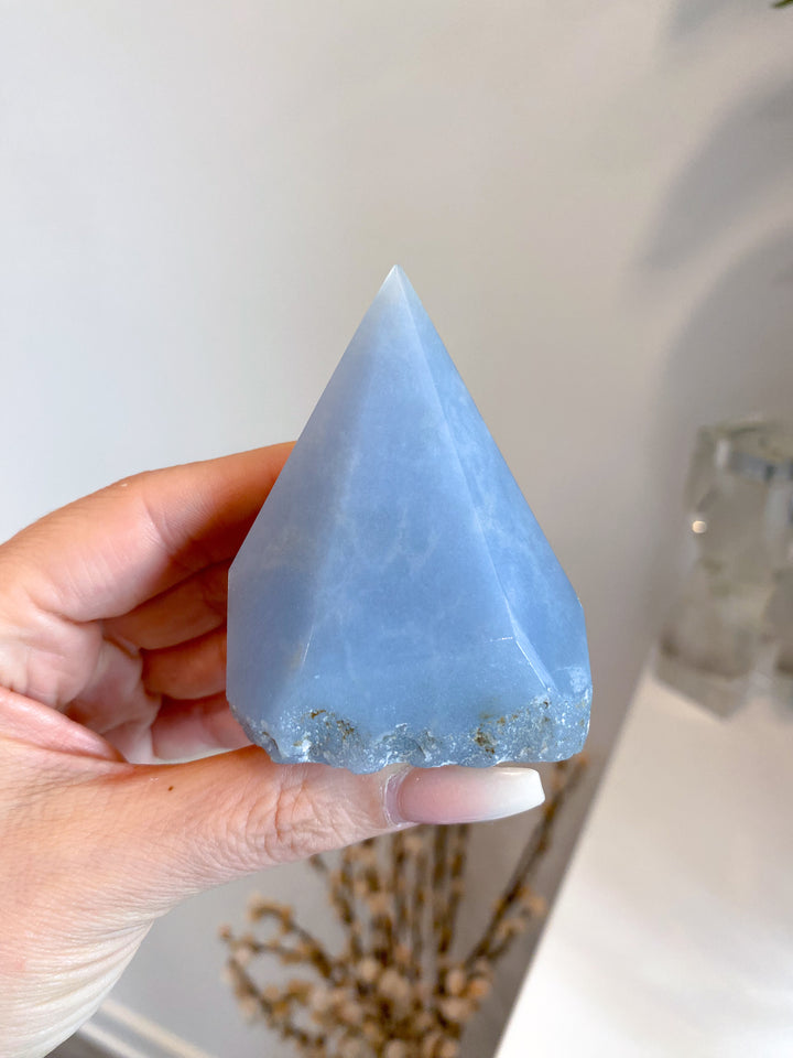 Angelite Top Polish Point