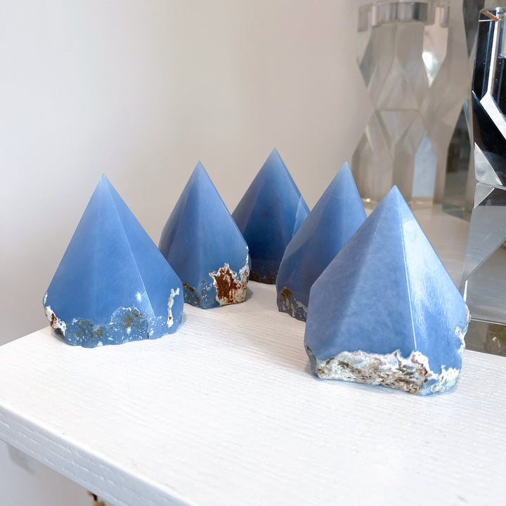 Angelite Top Polish Point