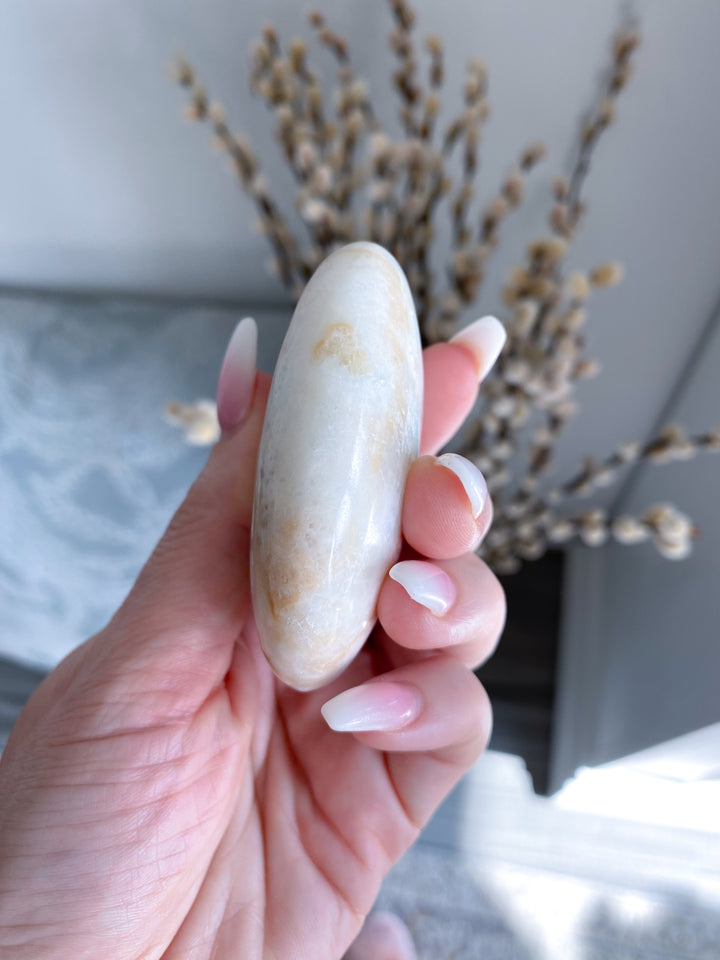 Carribean Calcite Palm Stone #4