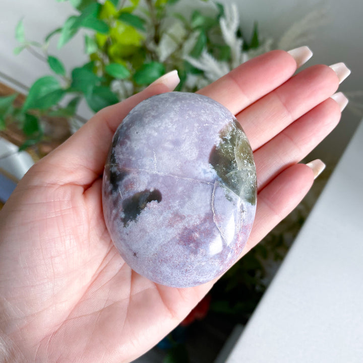 Pastel Unicorn Jasper Palm Stone 