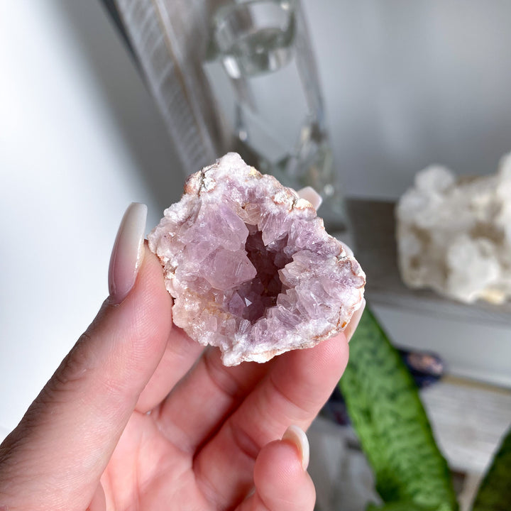 Small Pink Amethyst Cluster 