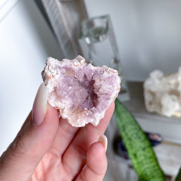 Small Pink Amethyst Cluster 