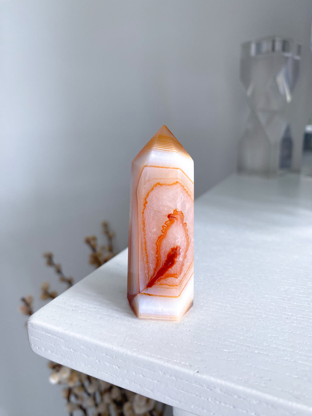 Fall Leaf Carnelian Tower #10