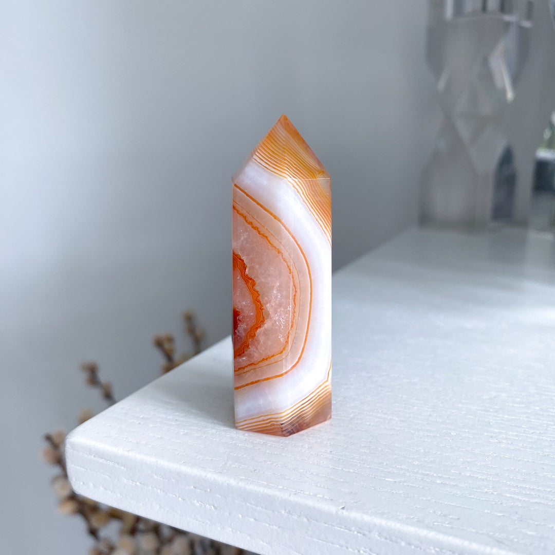 Fall Leaf Carnelian Tower #10