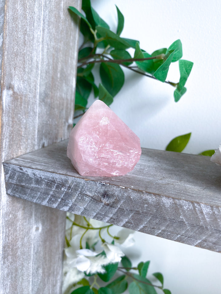 Small Rose Quartz Top Polish #1