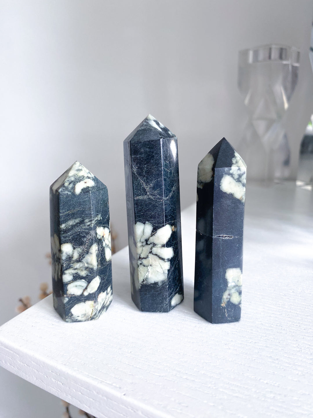 Chrysanthemum Quartz - Imperfect Tower