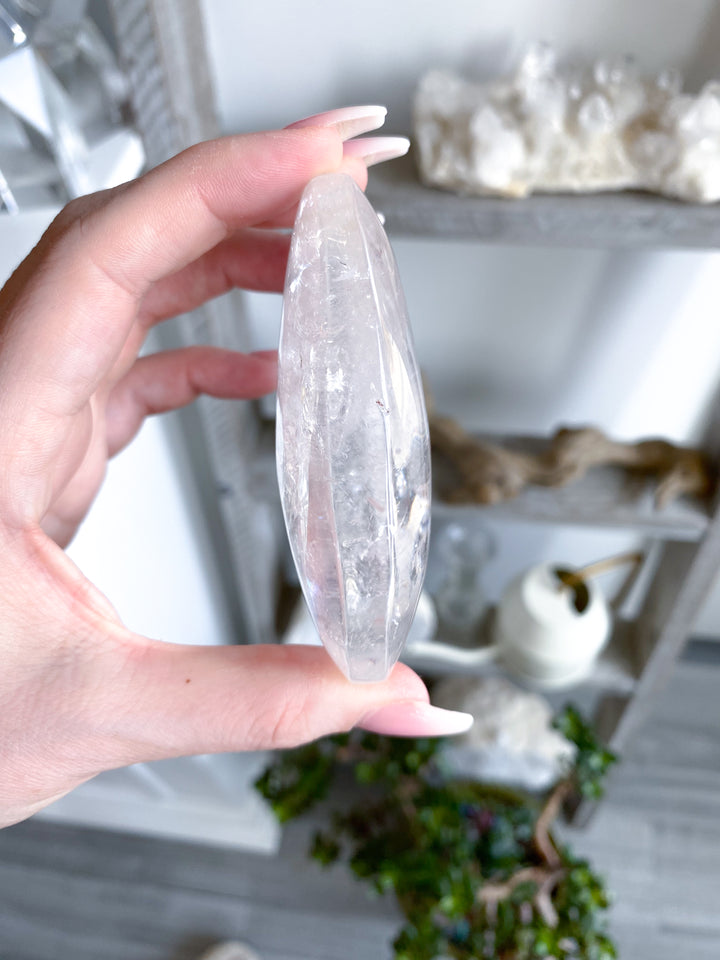 Jumbo Clear Quartz Palm #1
