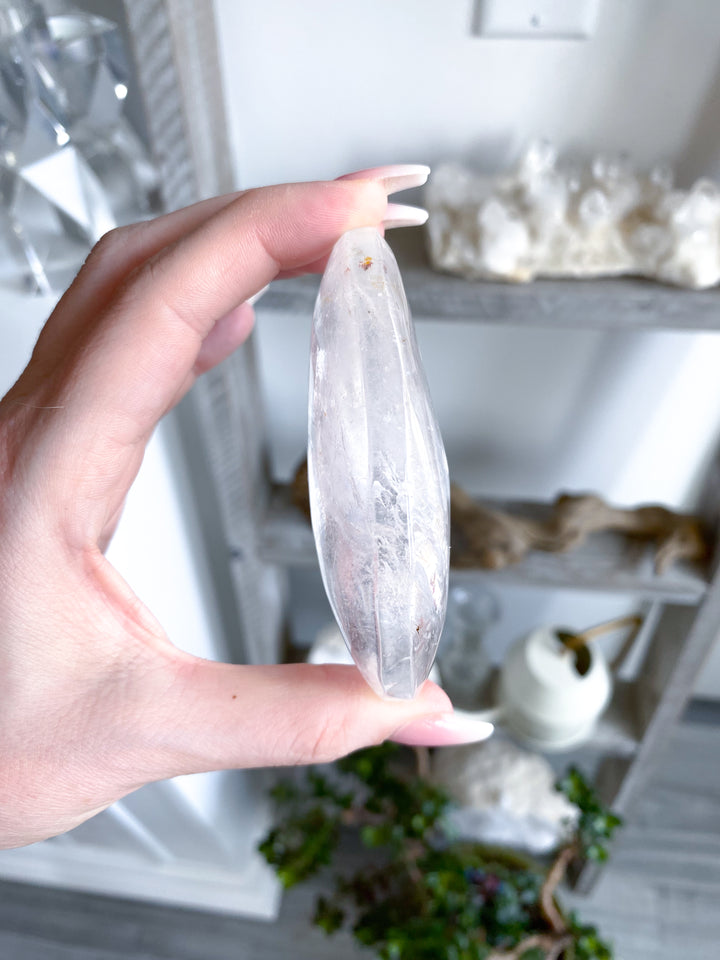 Jumbo Clear Quartz Palm #1