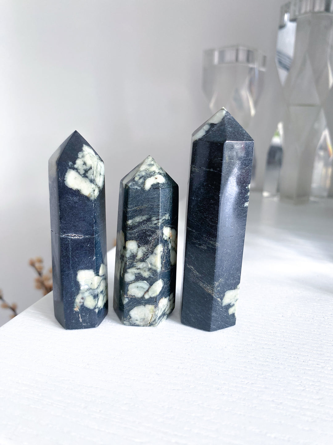 Chrysanthemum Quartz - Imperfect Tower