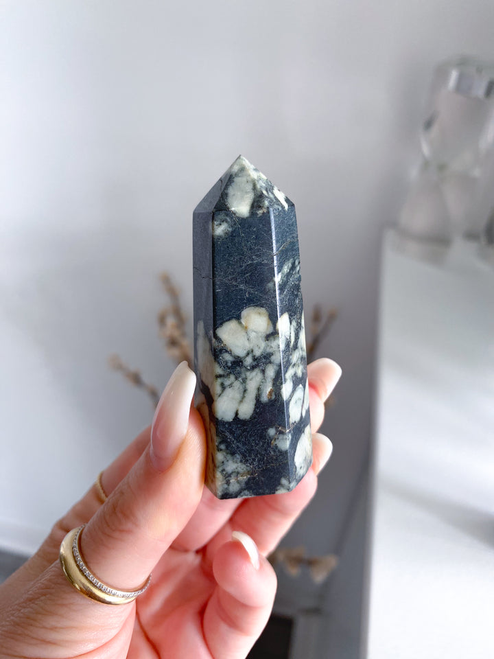 Chrysanthemum Quartz - Imperfect Tower