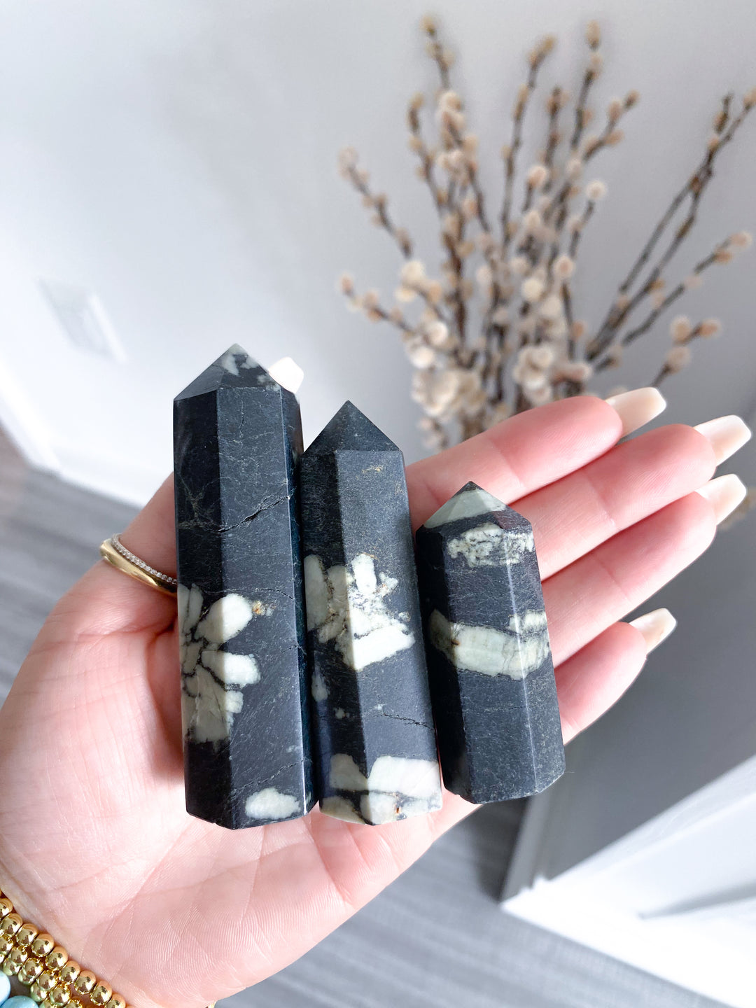 Chrysanthemum Quartz - Imperfect Tower