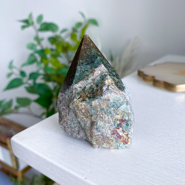 Green Aventurine Top Polish Point 