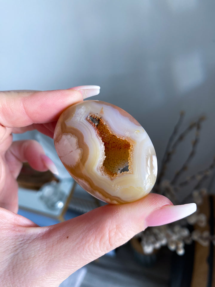 Portal Flower Agate Palm Stone #3