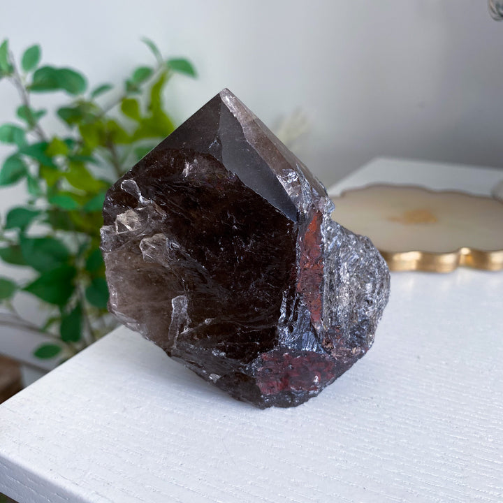 Unique XL Smokey Quartz Top Polish Point 