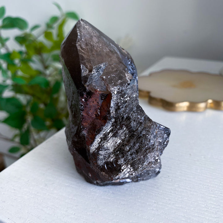 Unique XL Smokey Quartz Top Polish Point 