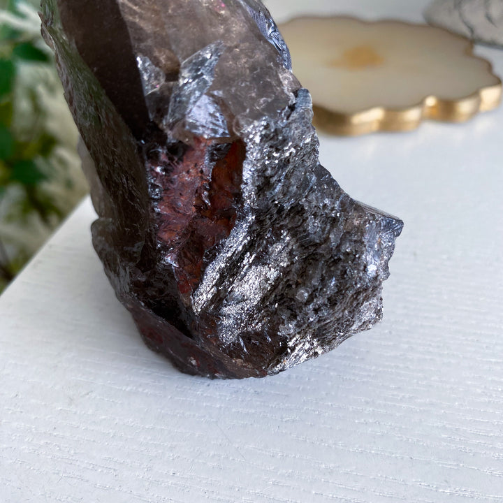 Unique XL Smokey Quartz Top Polish Point 