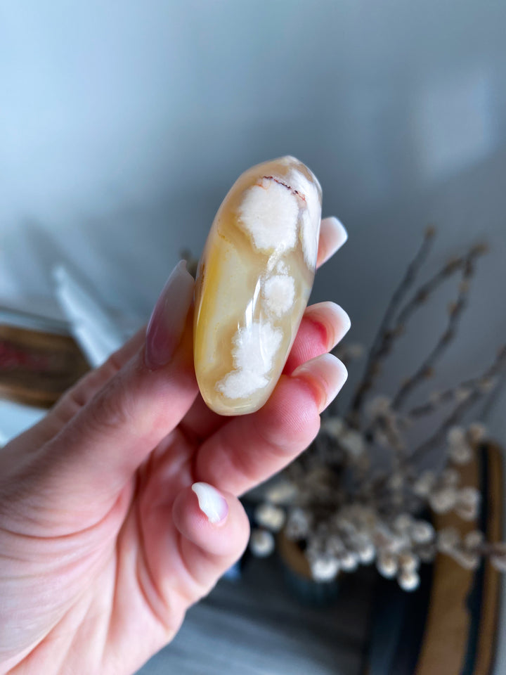 Portal Flower Agate Palm Stone #3