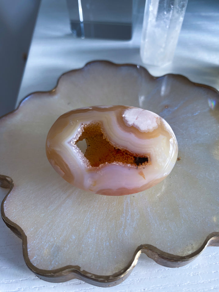 Portal Flower Agate Palm Stone #3