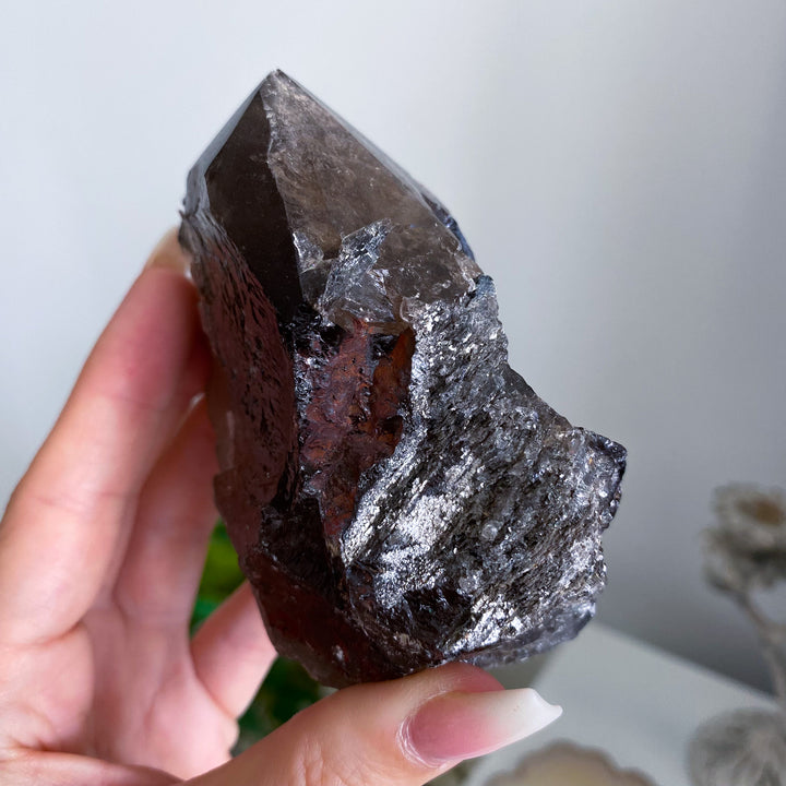 Unique XL Smokey Quartz Top Polish Point 
