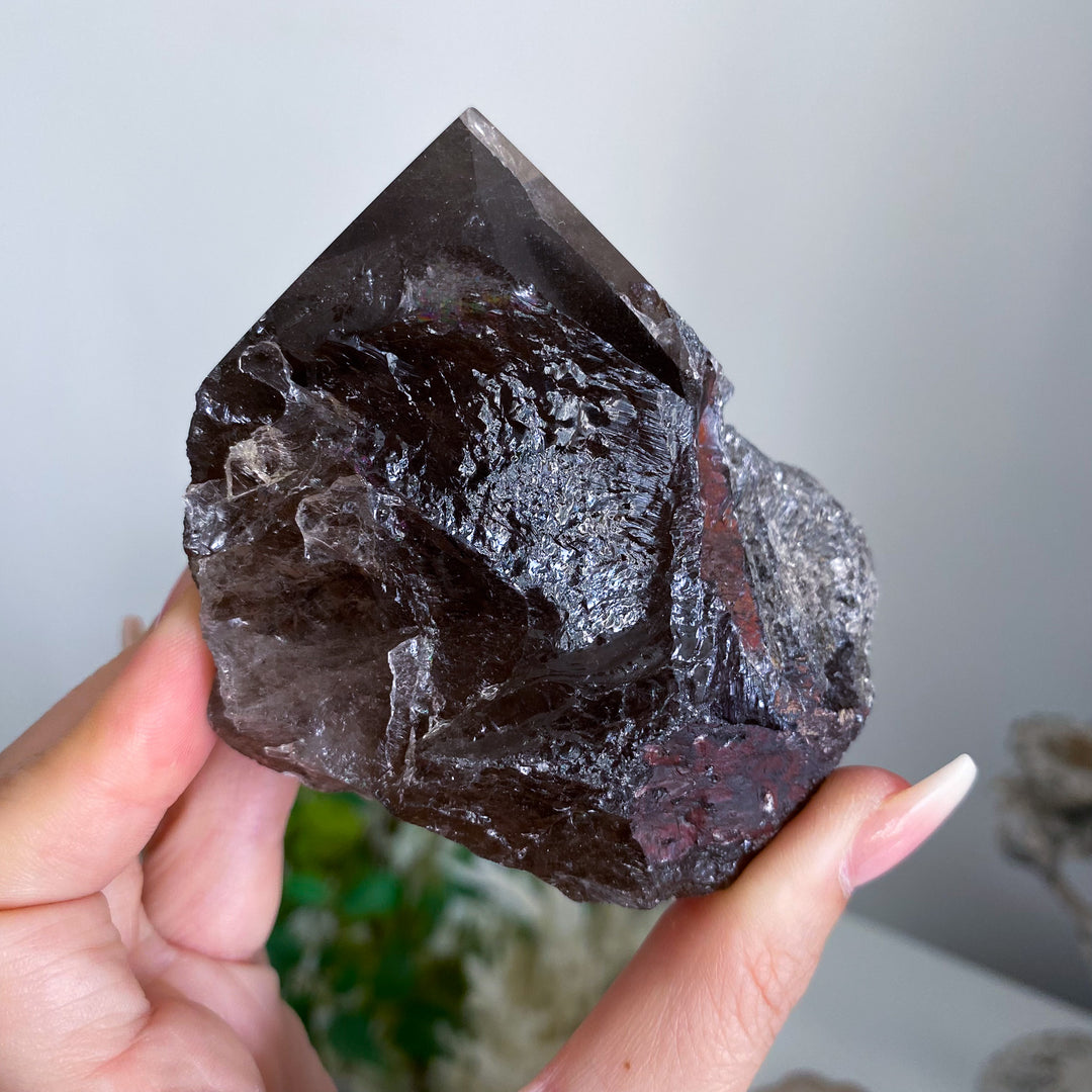 Unique XL Smokey Quartz Top Polish Point 