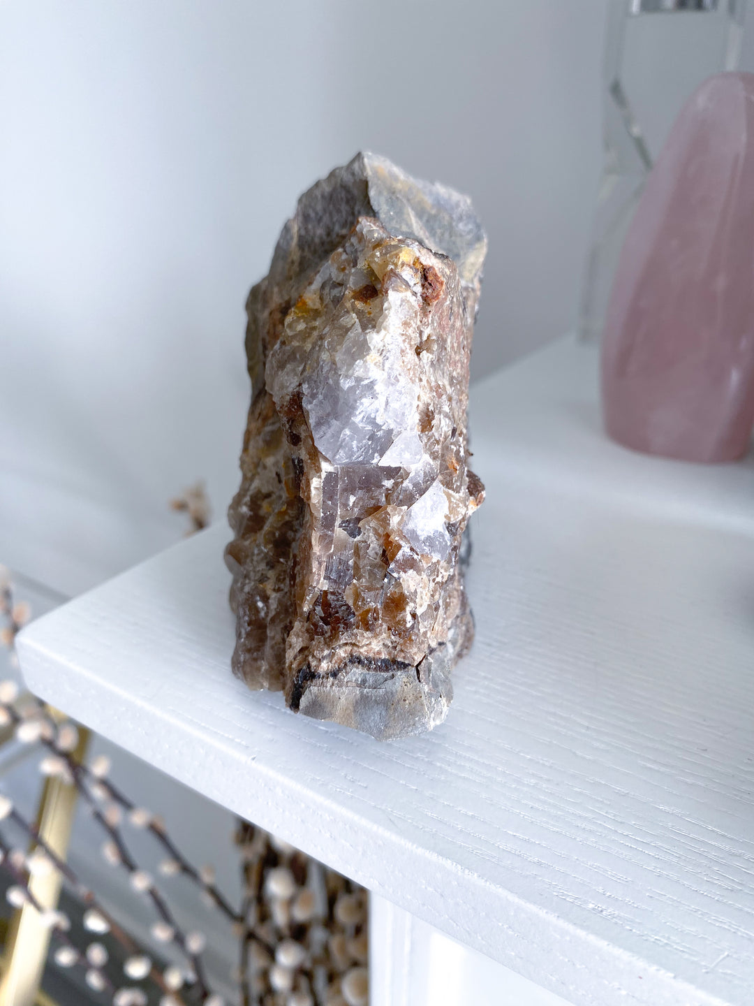 XL 1.11lb Oregon Septarian Rough Statement Piece