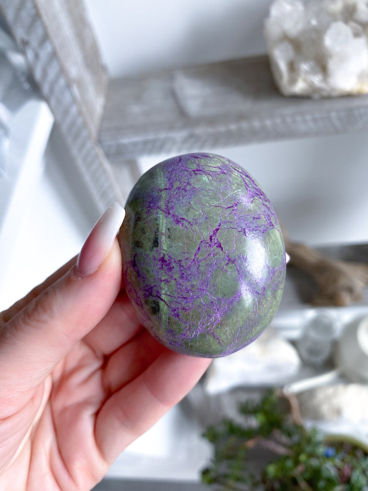 Stichtite Palm Stone