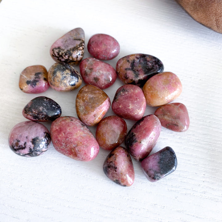 Small Rhodonite Tumble