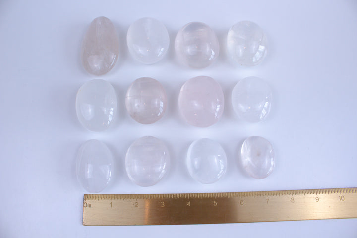 Milky Girasol Palm Stone