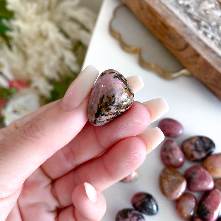 Small Rhodonite Tumble
