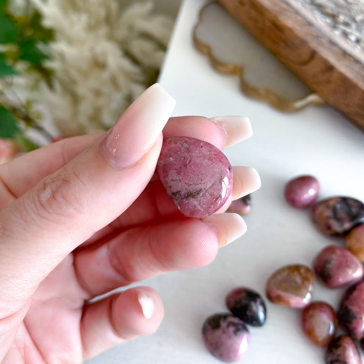 Small Rhodonite Tumble