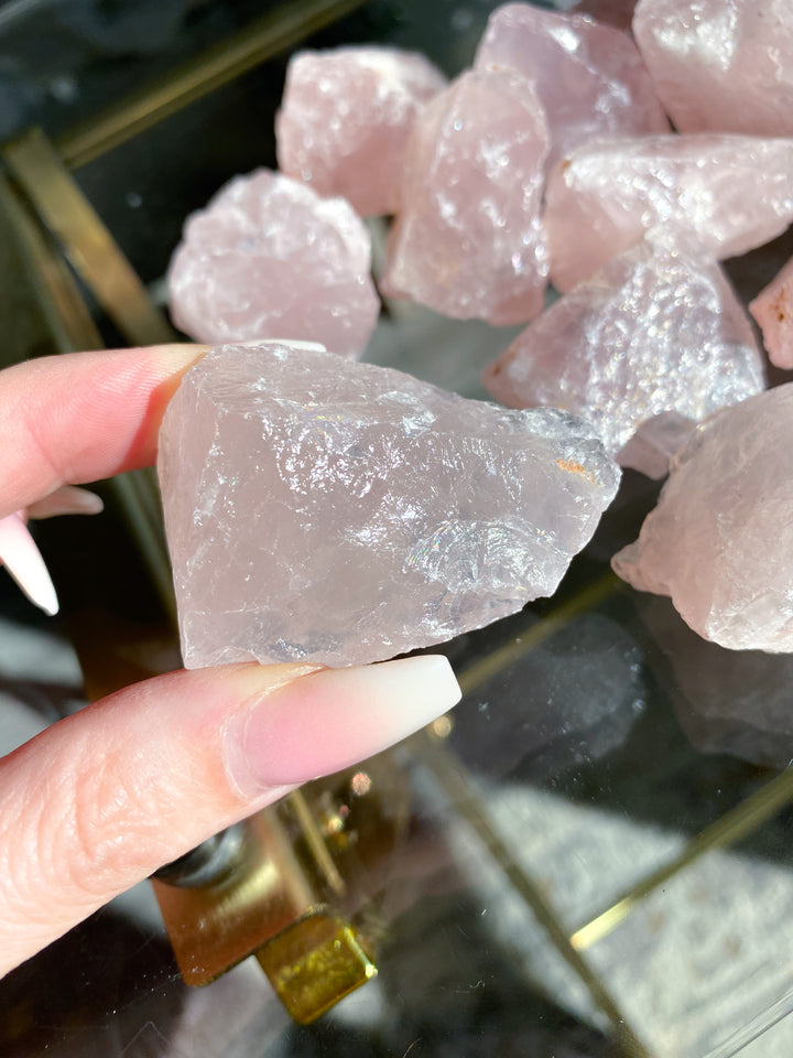 Medium Raw Rose Quartz Chunk