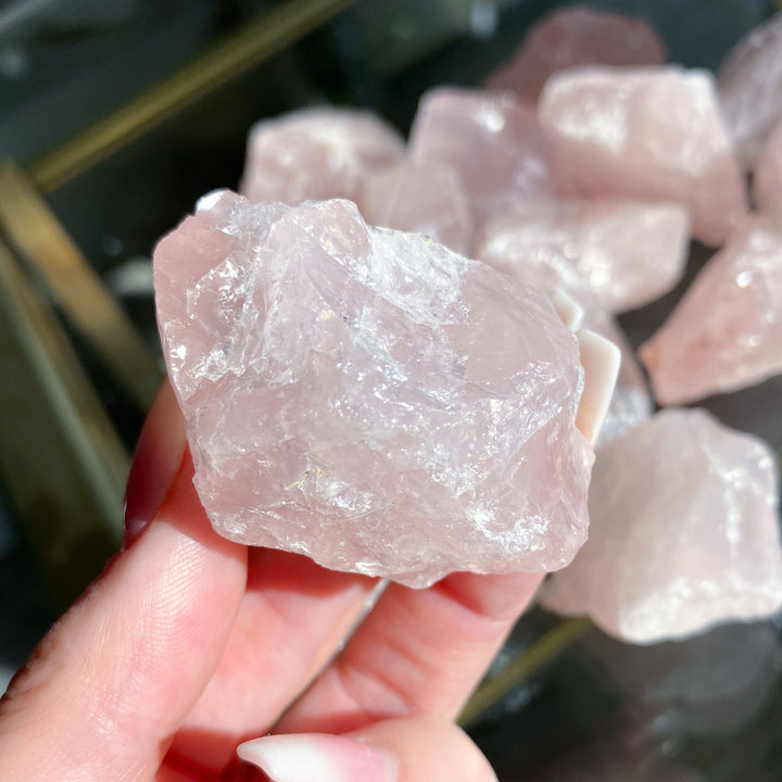 Medium Raw Rose Quartz Chunk