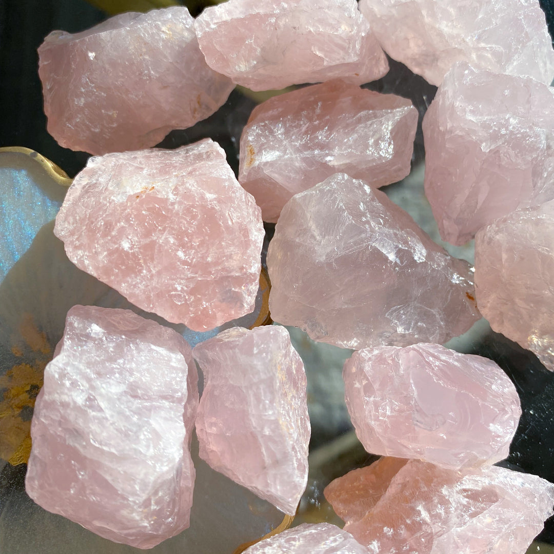 Medium Raw Rose Quartz Chunk