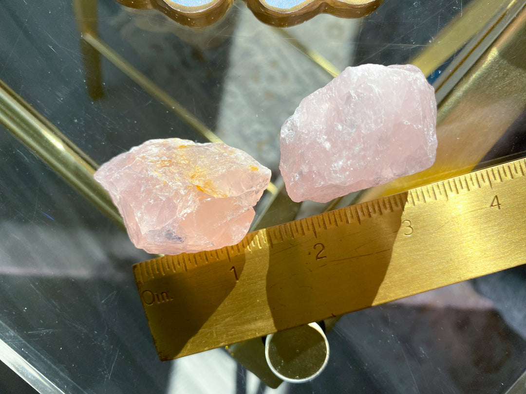 Medium Raw Rose Quartz Chunk