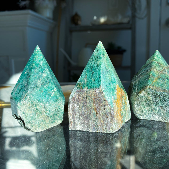 ABUNDANCE: Green Aventurine Point