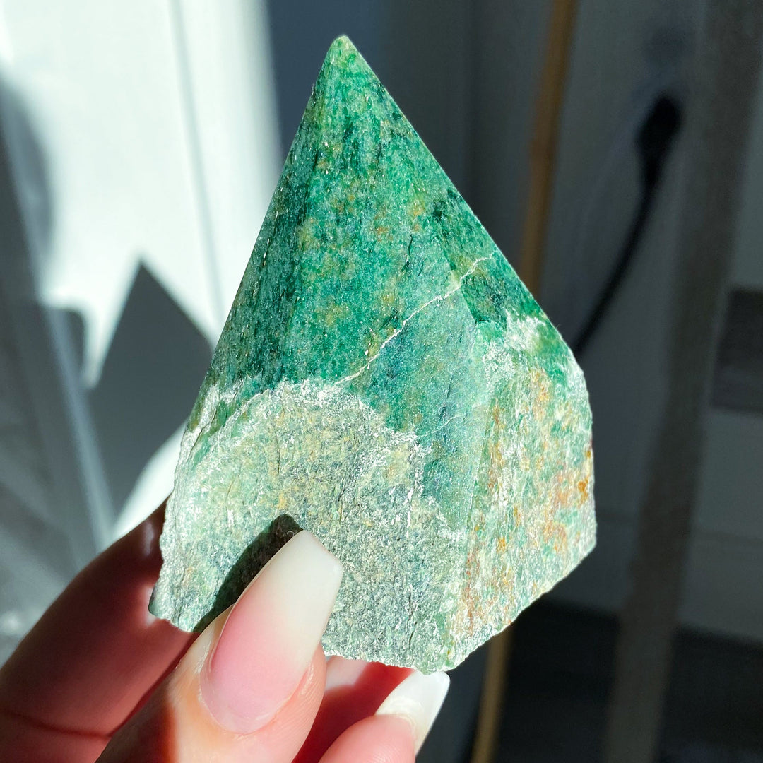 ABUNDANCE: Green Aventurine Point