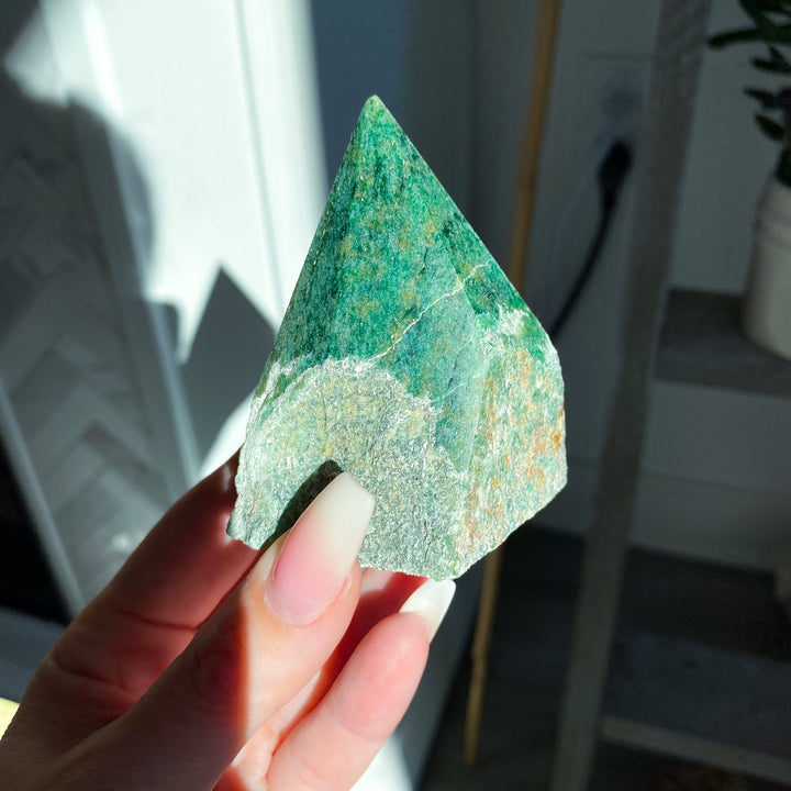 ABUNDANCE: Green Aventurine Point
