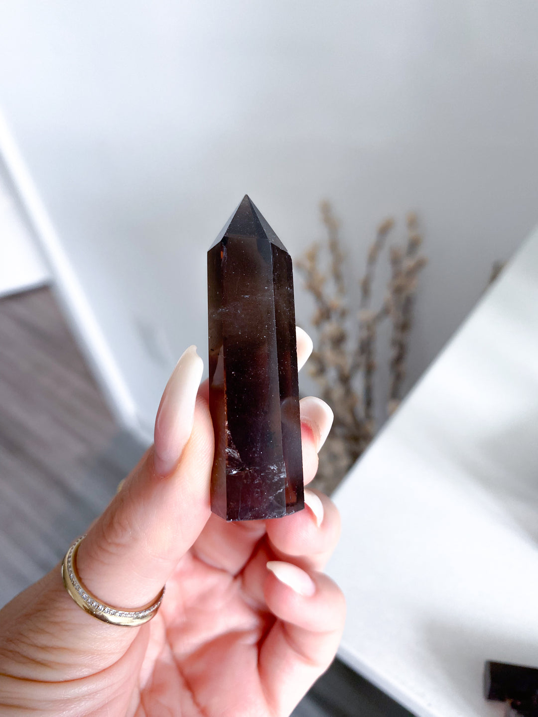 Imperfect Tiny Smokey Quartz Towers
