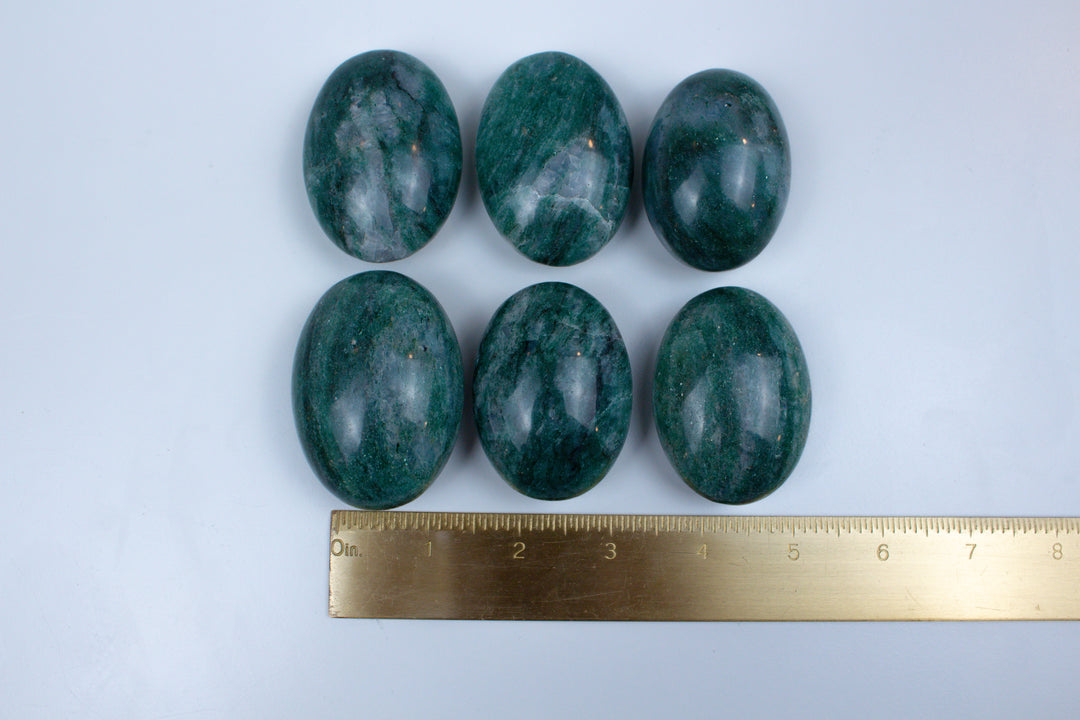 Green Aventurine Palm Stone: Attract Money