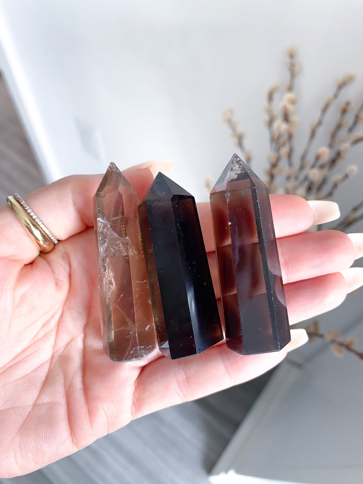 Small Smokey Quartz Tower - You Choose