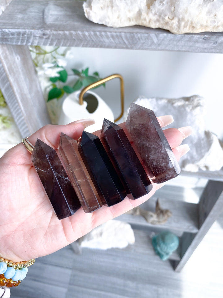 Small Smokey Quartz Tower - You Choose