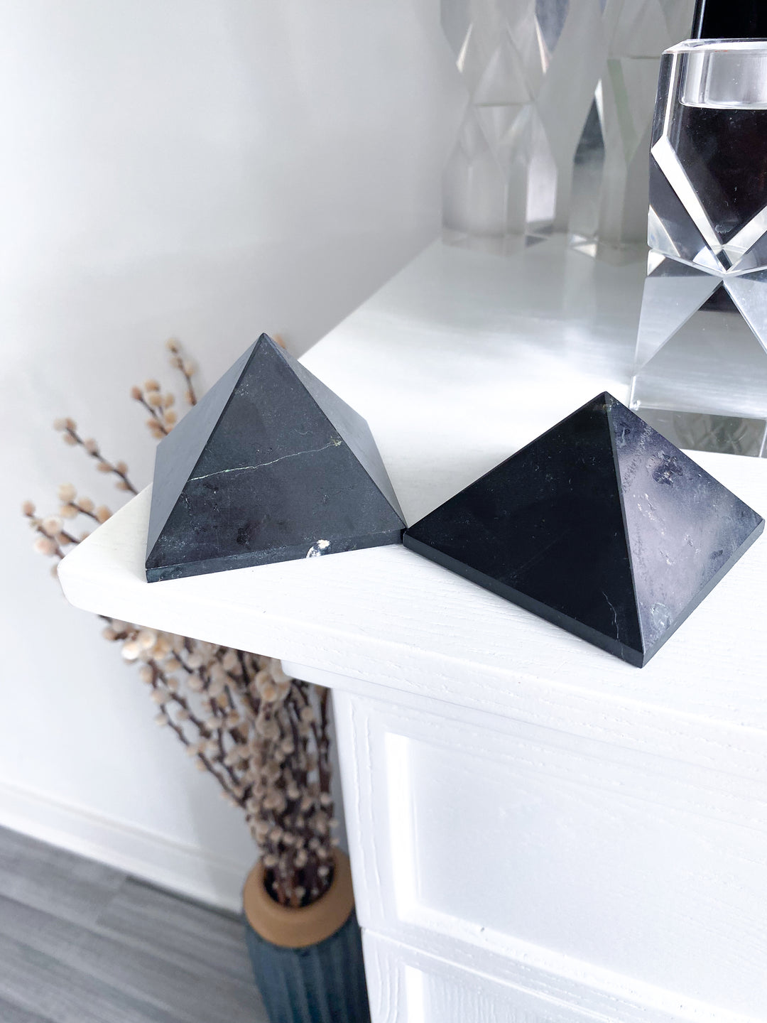Black Tourmaline Pyramid