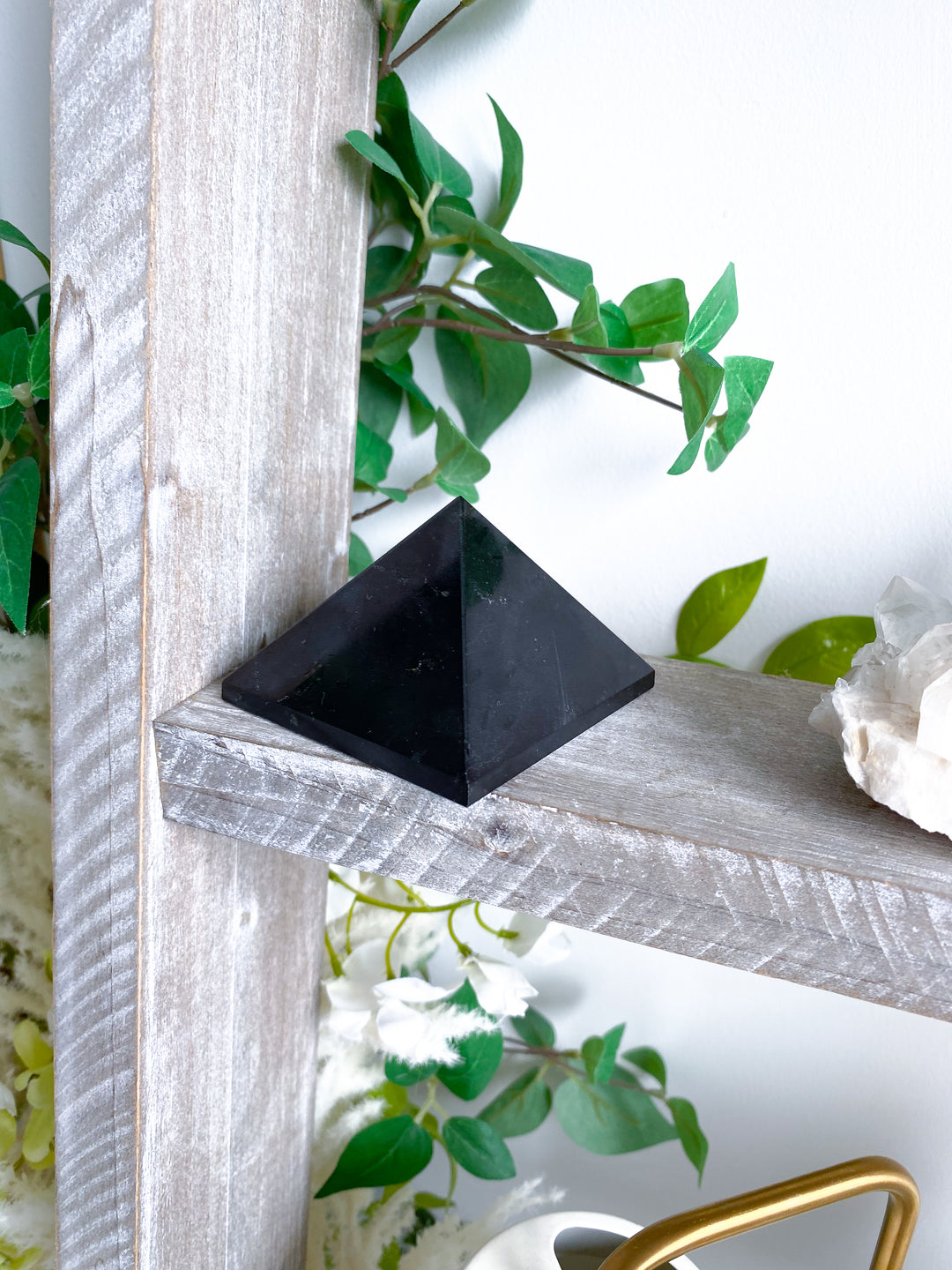 Black Tourmaline Pyramid