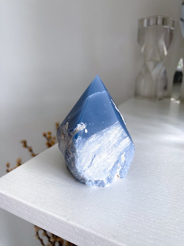 Angelite Top Polish Point #11